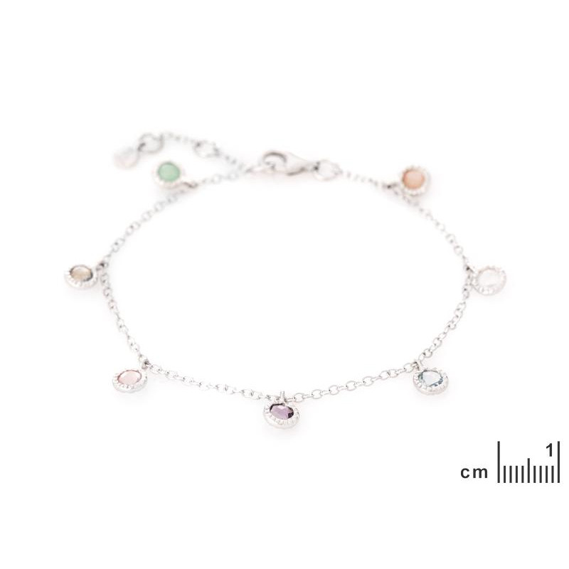 Bracciale multicolori in argento 925, per evocare i tuoi sogni — foto 2