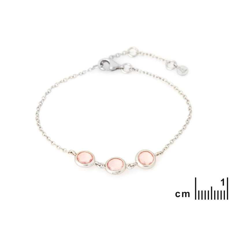 Bracciale Quarzo Rosa, Per portare l'amore semplice — foto 2