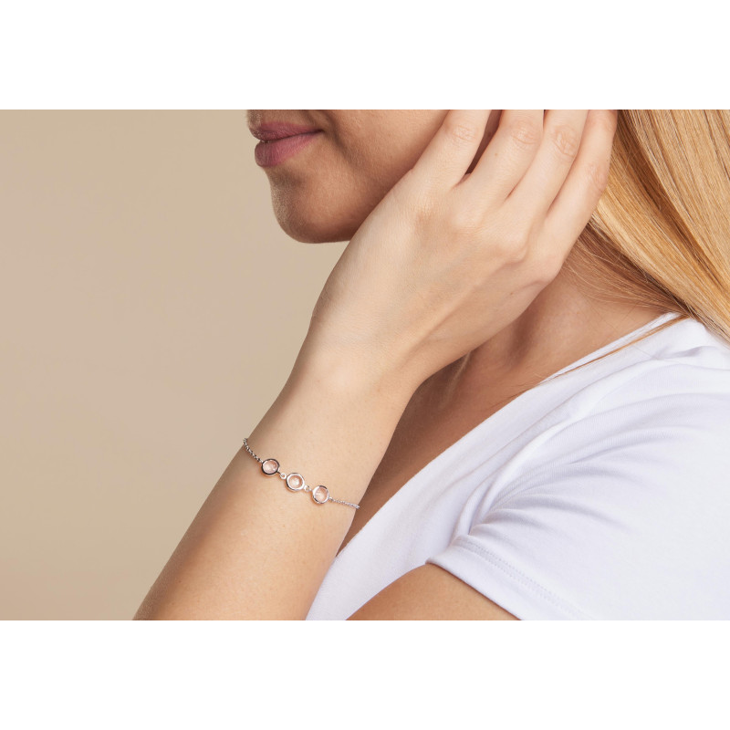 Bracciale Quarzo Rosa, Per portare l'amore semplice — foto 3