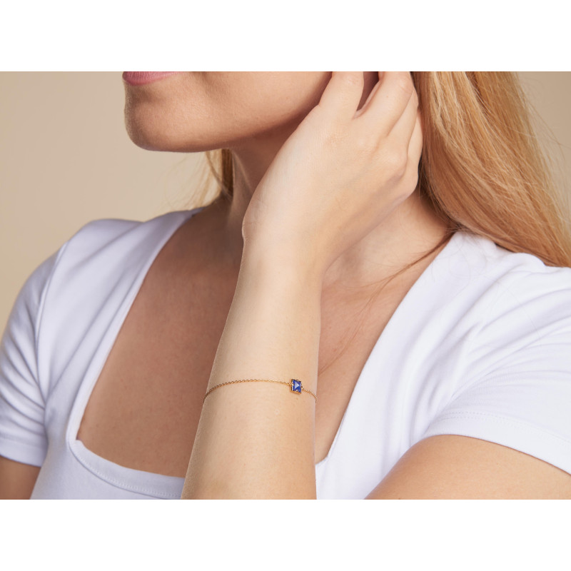 Bracciale lapislazzuli blu, per sfoggiare la tua eleganza — foto 3