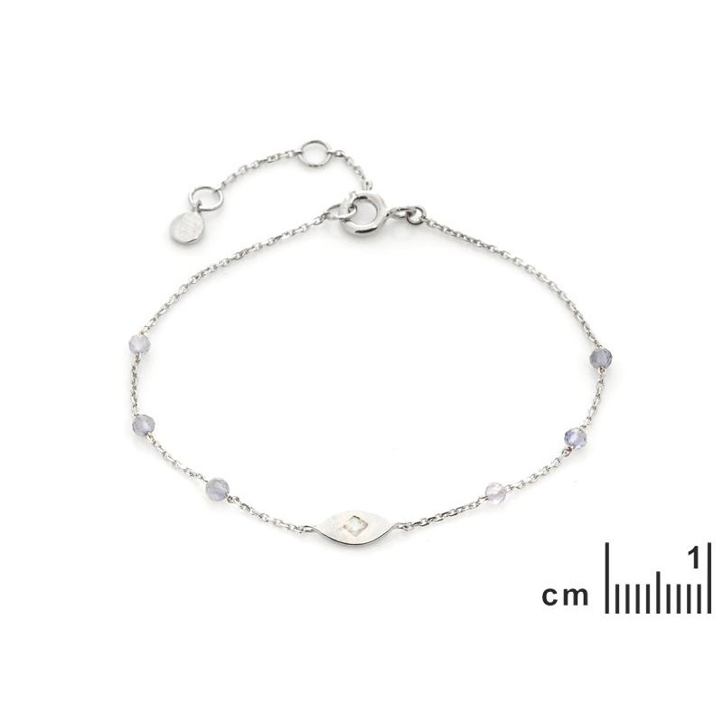 Bracciale Luna e Iolite, Per luce interiore — foto 2