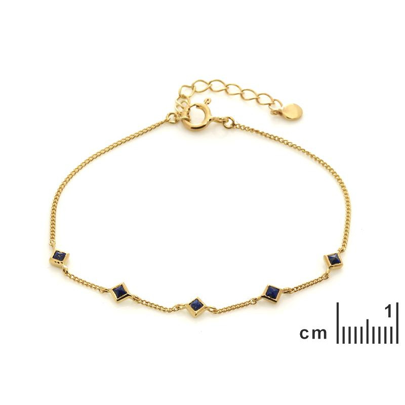 Bracciale lapislazzuli, per commemorare il cielo notturno — foto 2