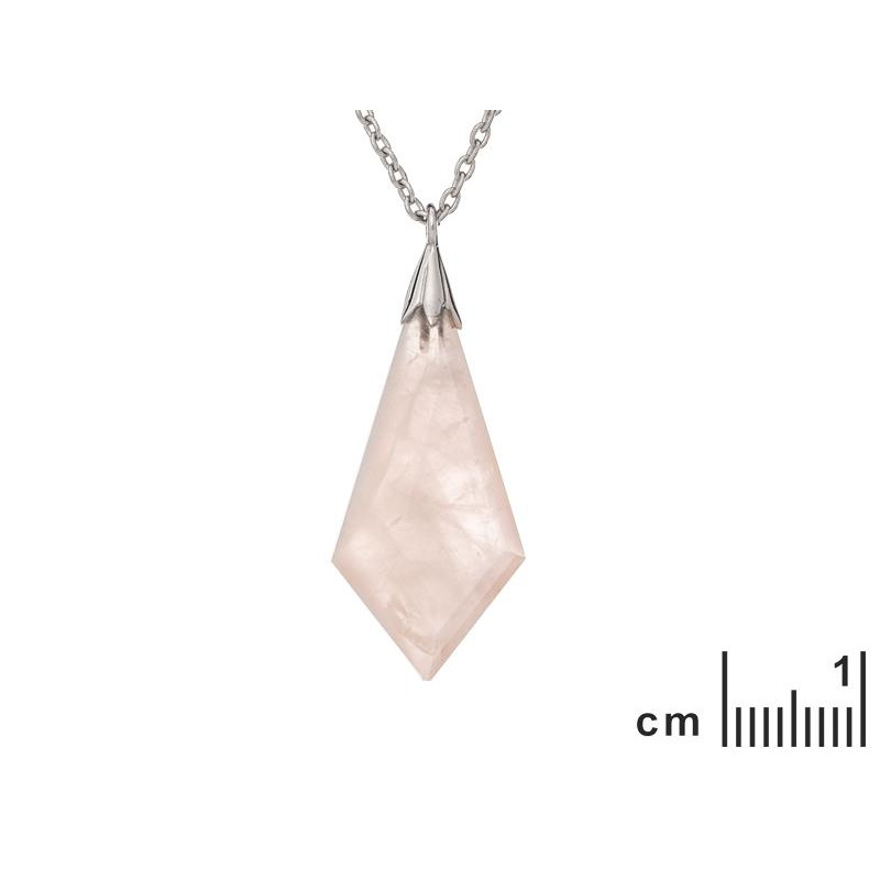 Collana quarzo rosa, per trasmettere amore — foto 2