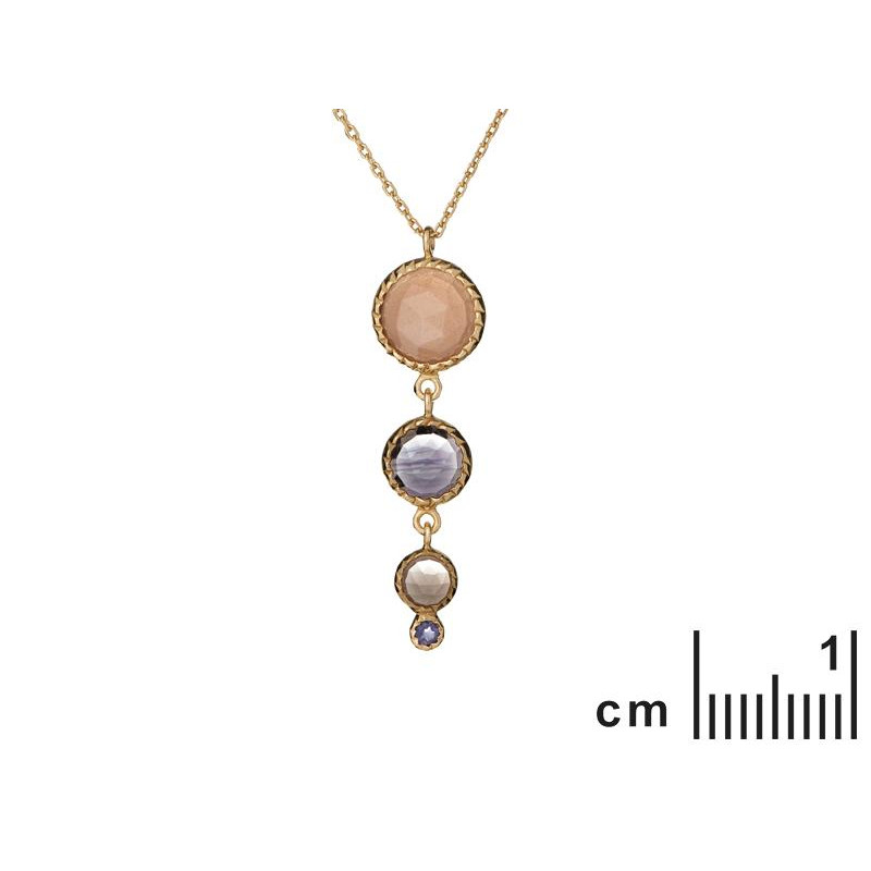 Collana multi-pietre multicolori, per portare con te un'intenzione — foto 2