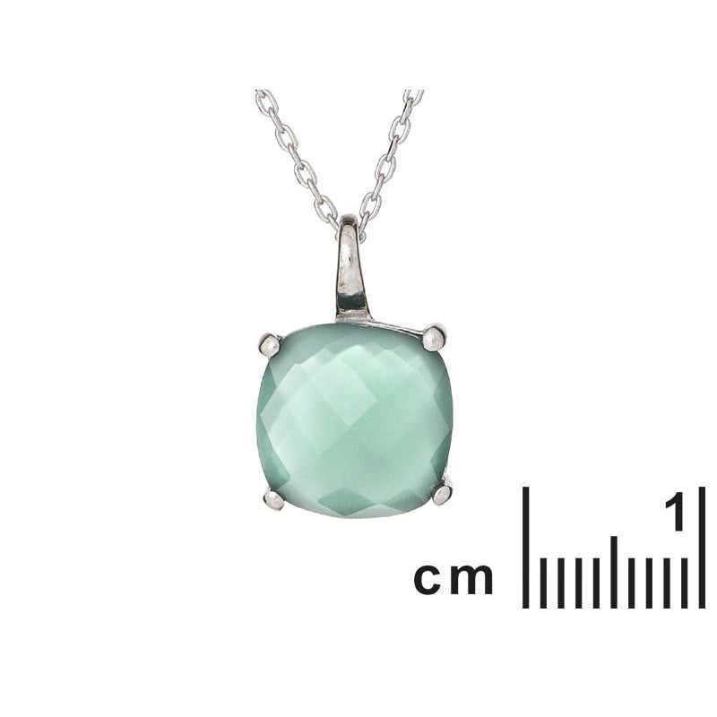 Collana cuscino ametista verde, per onorare la natura — foto 2