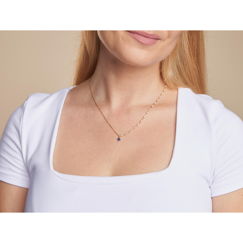 Collana lapislazzuli e perle, per evocare i tuoi sogni — foto 3