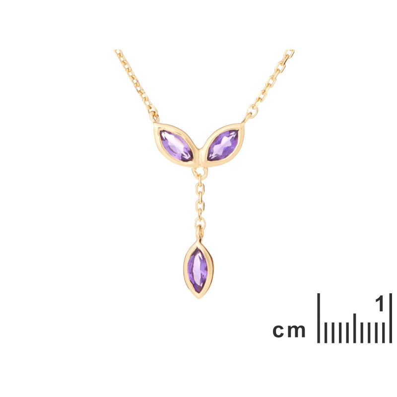Collana ametista viola, per evocare l'intensità — foto 2