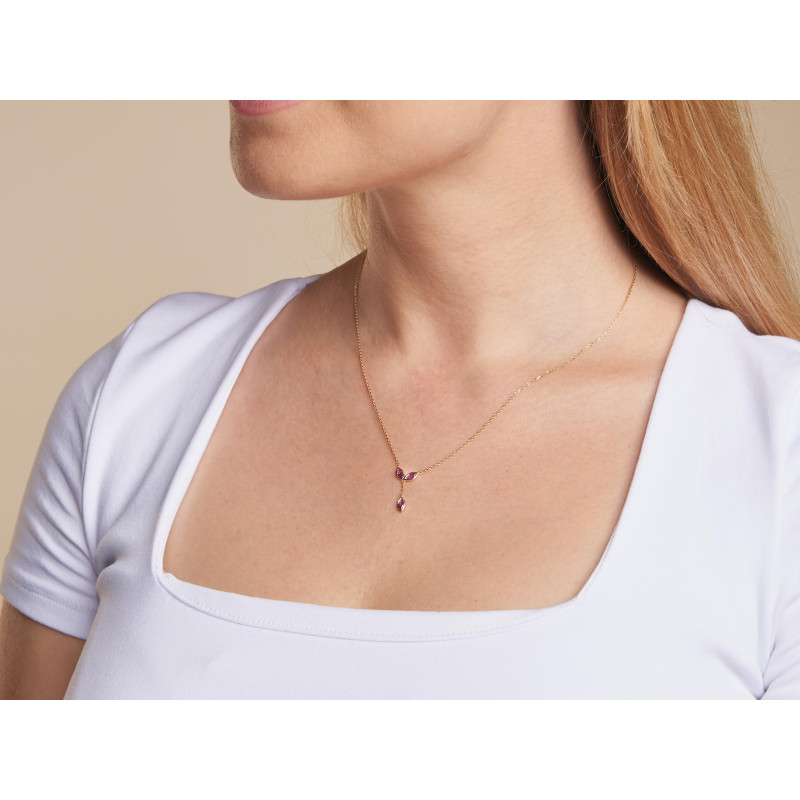 Collana ametista viola, per evocare l'intensità — foto 3
