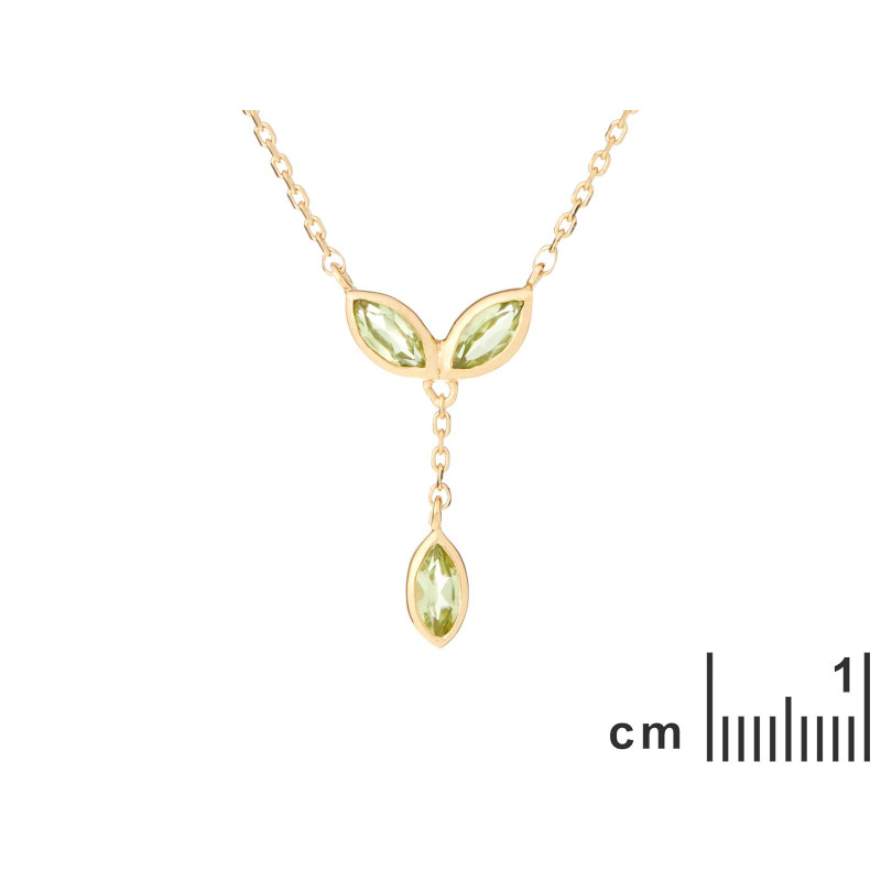 Collana peridoto verde, ricordo della natura — foto 2