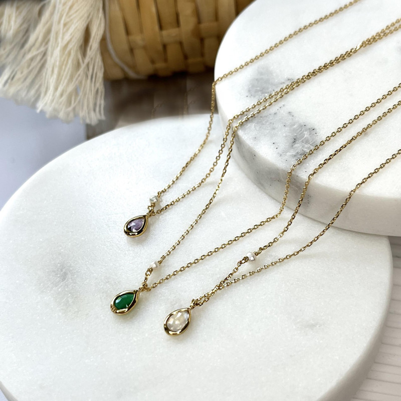Collana onice verde, per evocare la natura — foto 4