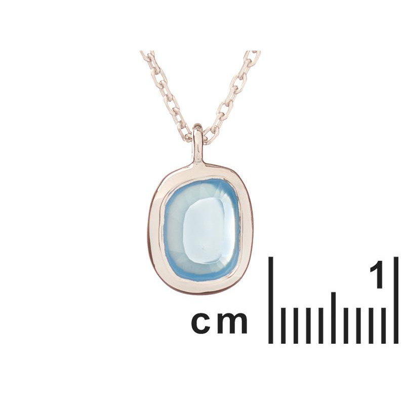 Collana calcedonio azzurro, per evocare l'oceano — foto 2