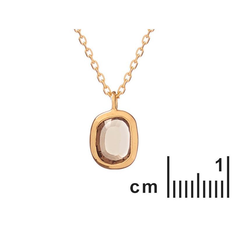 Collana Quarzo Fumé, Intenzione Pura — foto 2