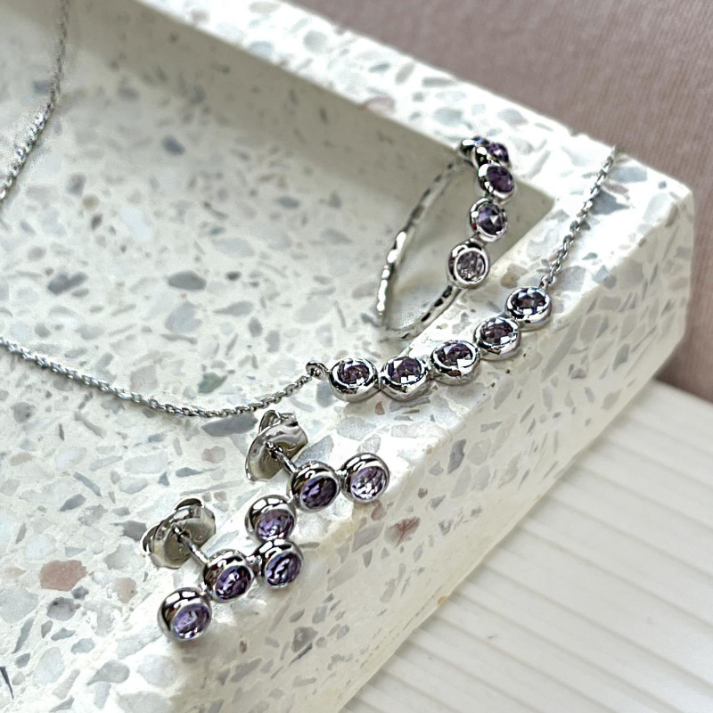 Collana ametista viola, per onorare la tua essenza — foto 3