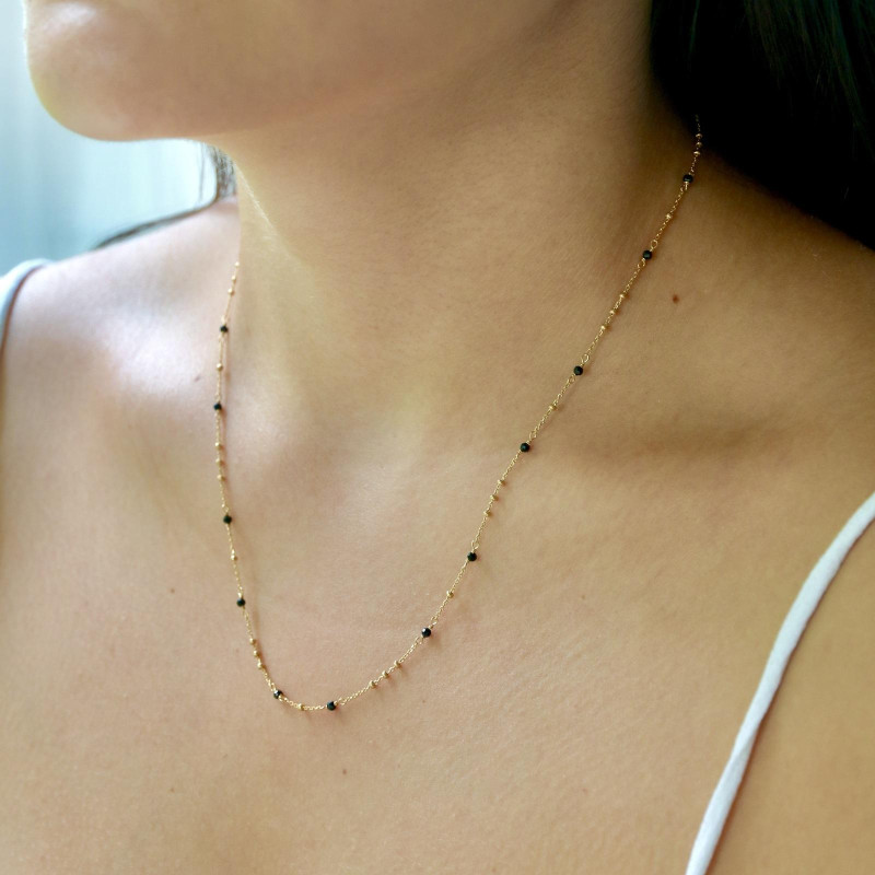 Collana spinello nero, per ricordare il valore interno — foto 3