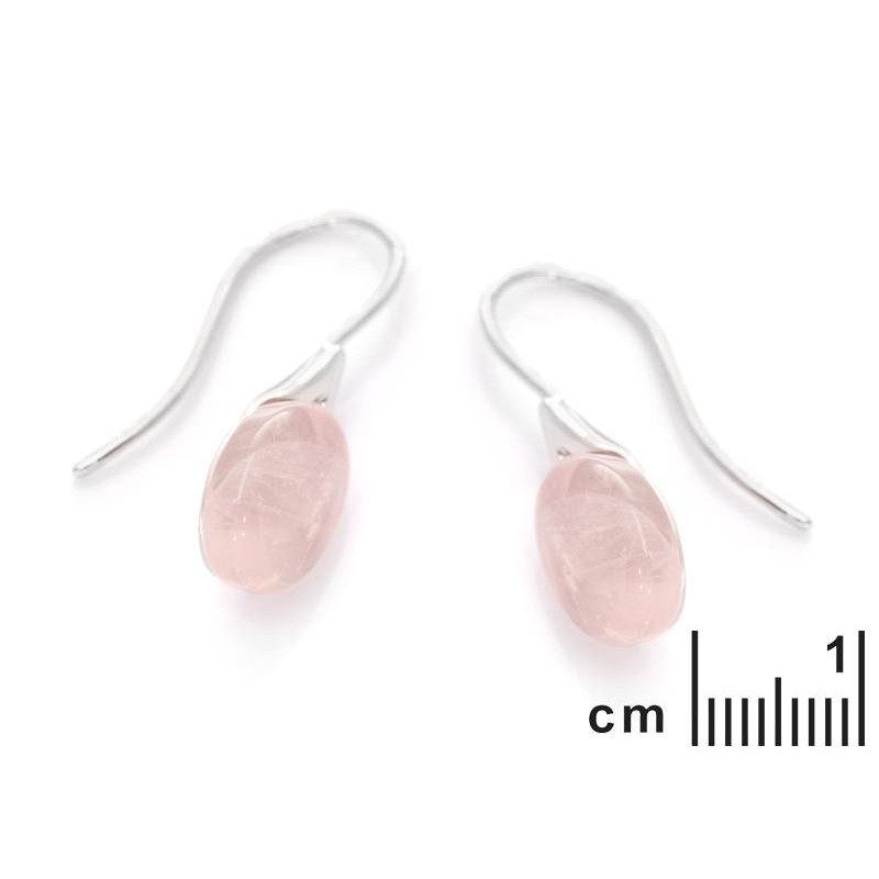 Orecchini quarzo rosa, per illuminare i tuoi ricordi — foto 2