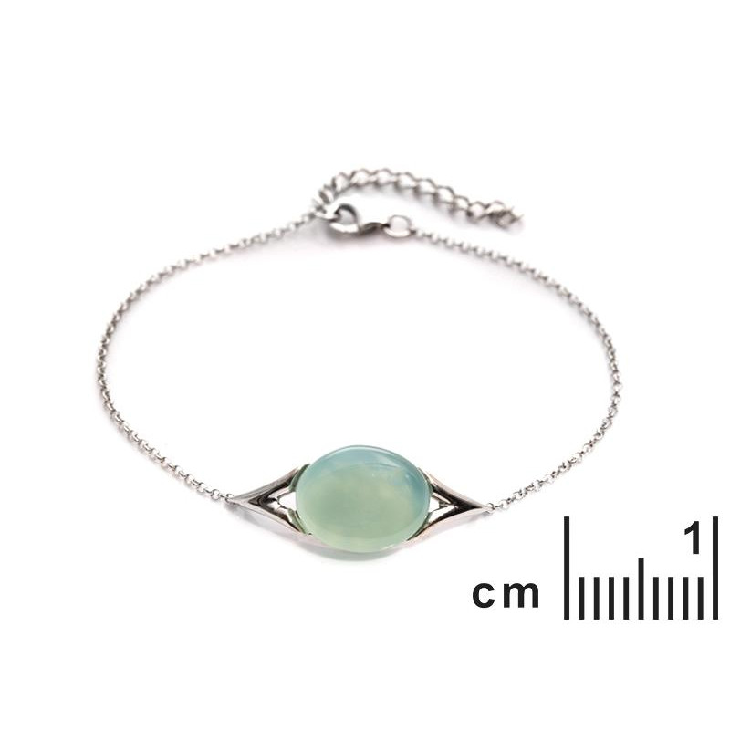 Bracciale agata acquamarina, per custodire i tuoi sogni — foto 2