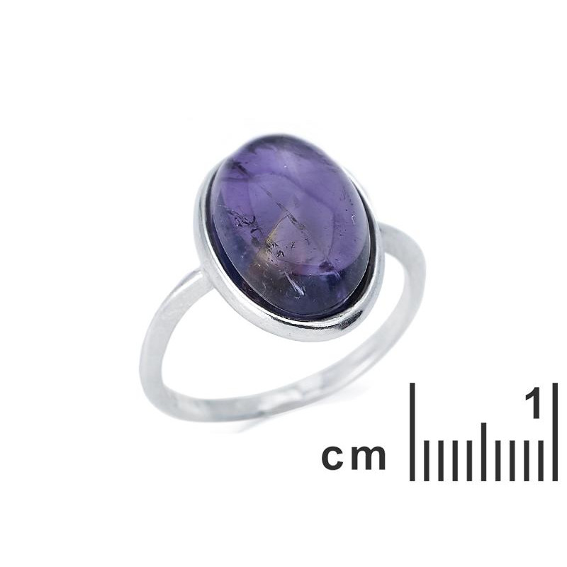 Anello ametista viola naturale, per portare con te un'intenzione — foto 2