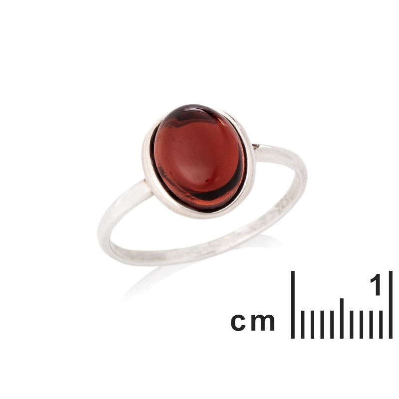 Anello granato rosso naturale, per evocare le tue passioni — foto 2