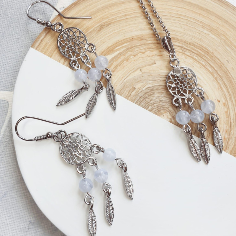 Collana agata tonda, per evocare l'essenza naturale — foto 3