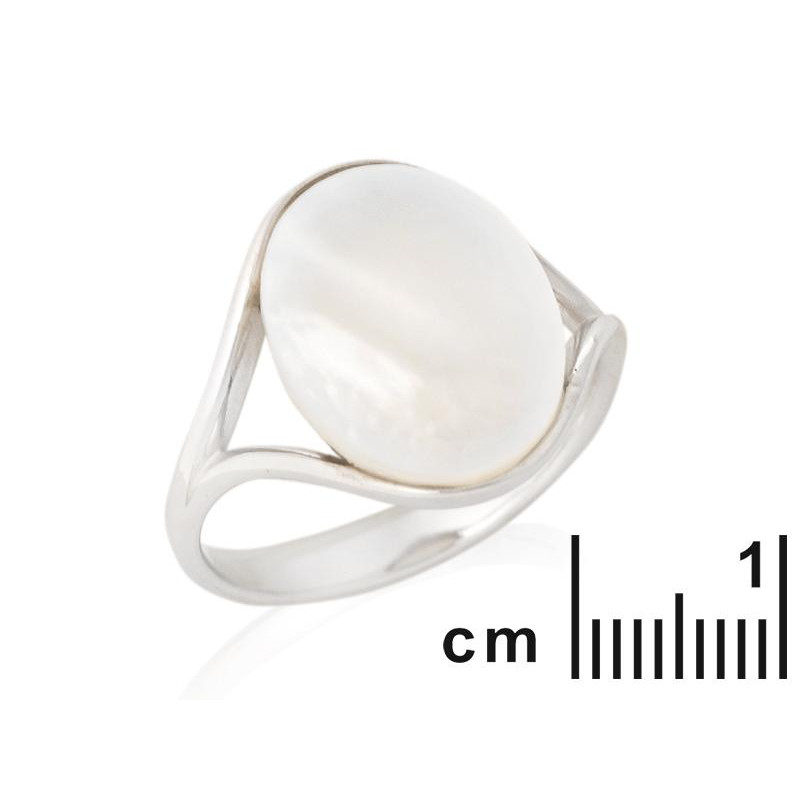 Anello madreperla bianca, per raccontare storie — foto 2