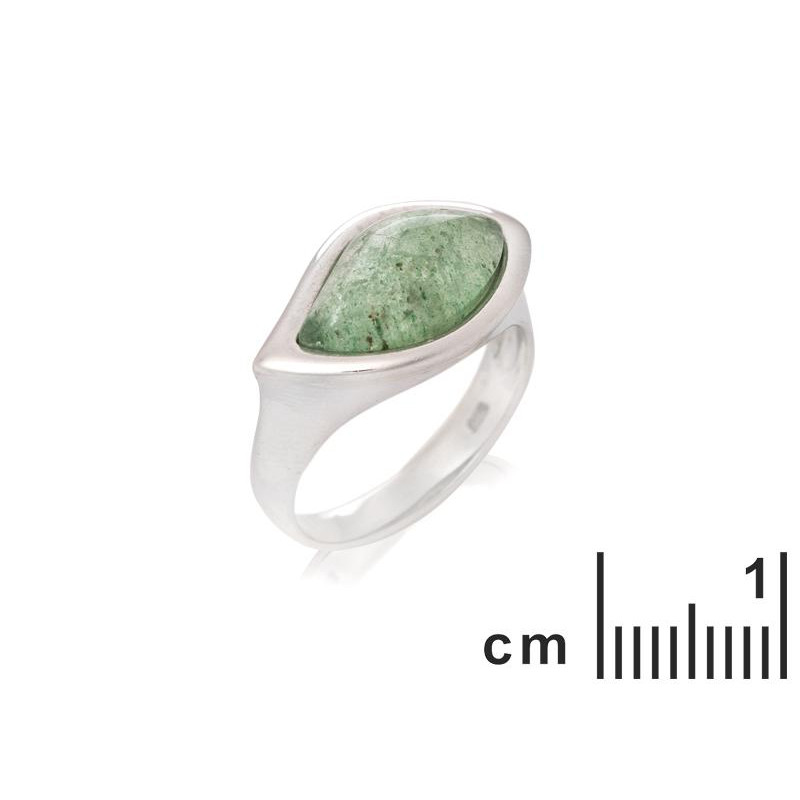 Anello avventurina verde, per intrattenere l'anima — foto 2