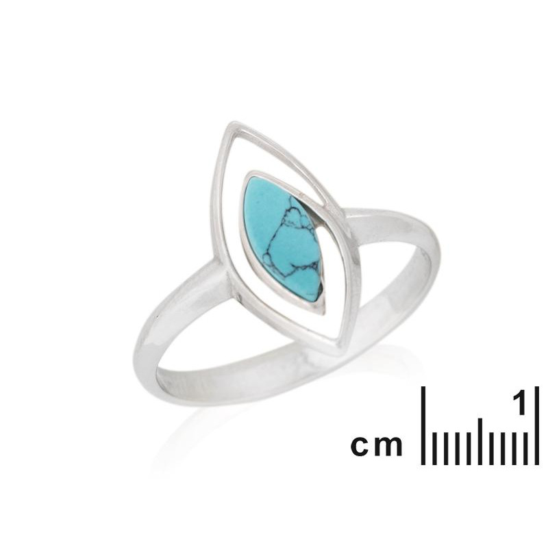 Anello turchese naturale, per evocare l'Italia — foto 2