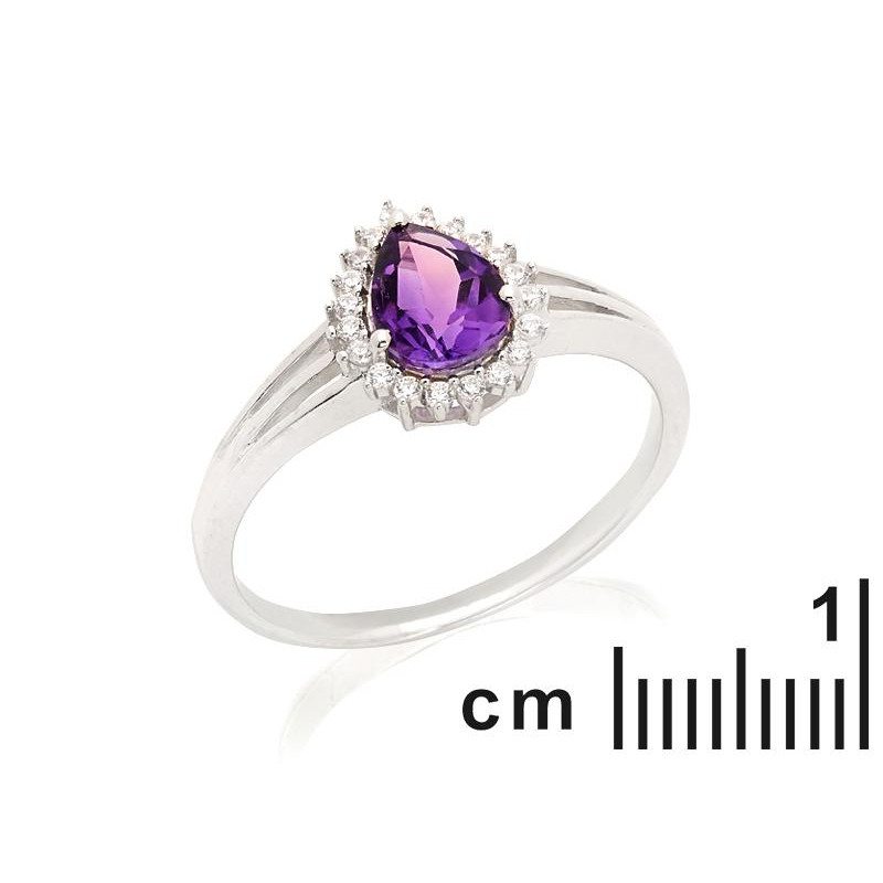 Anello Ametista e Zirconio, Per l'eleganza duratura — foto 2