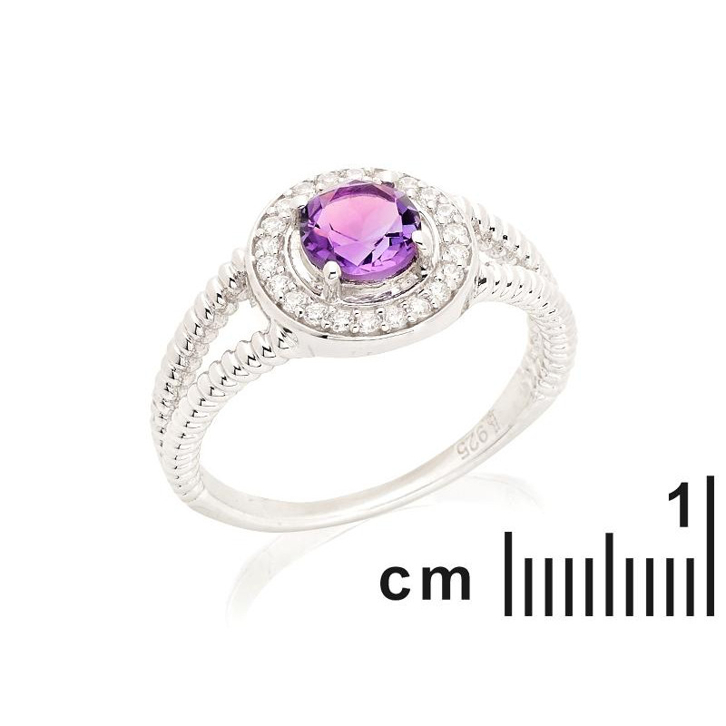 Anello ametista e zirconio, per regalare l'eterna giovanezza — foto 2