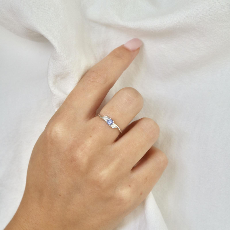 Anello tanzanite blu, per portare con te un'intenzione — foto 3
