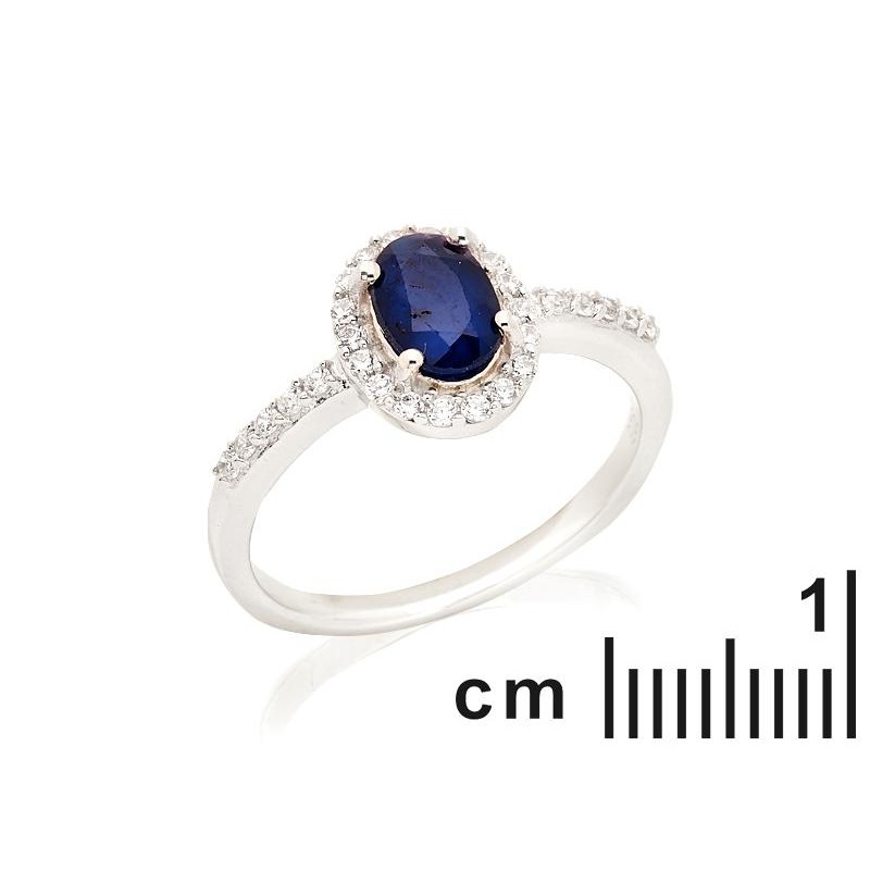 Anello ovale zaffiro e piombo, per racchiudere i tuoi sogni — foto 2