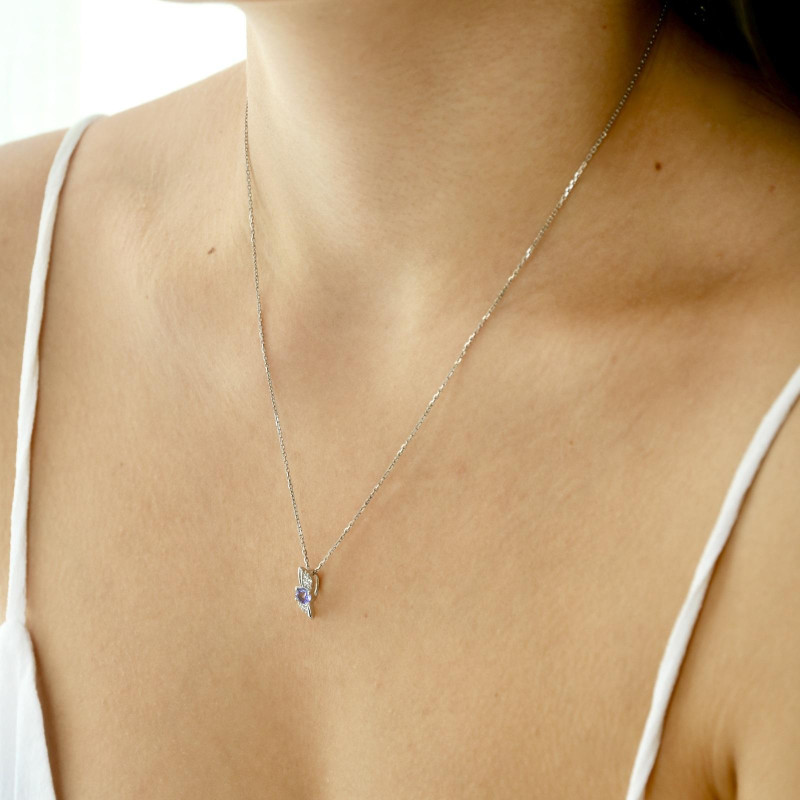Ciondolo tanzanite blu, per evocare l'eterna notte — foto 3