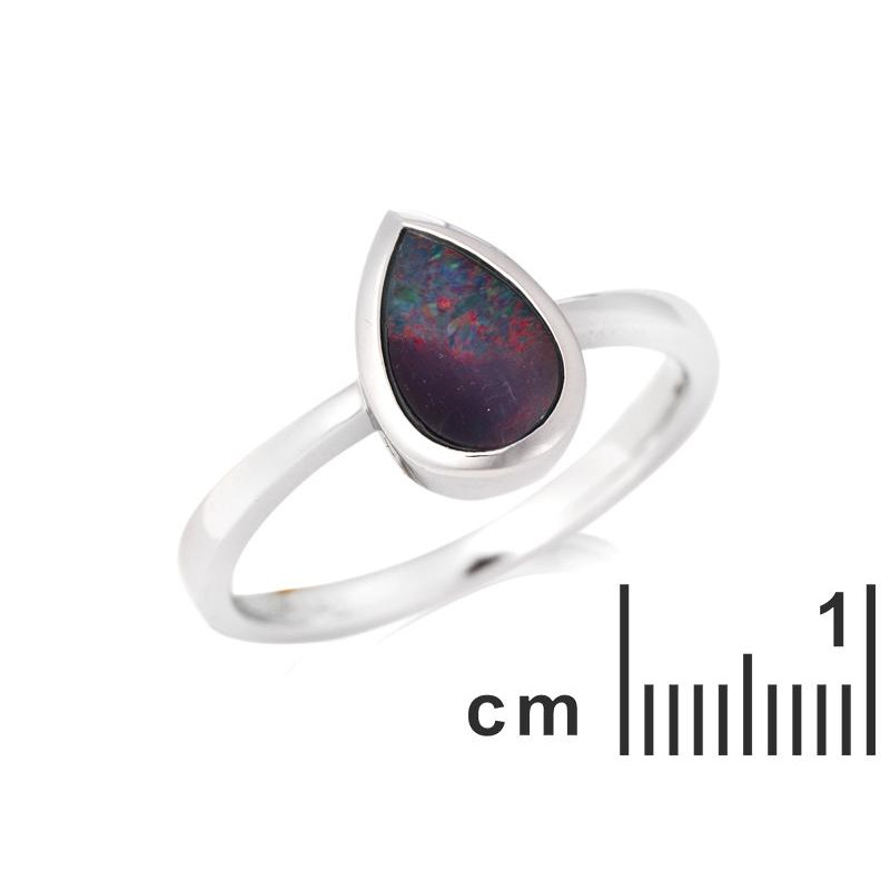 Anello opale blu, per ricordare il cielo puro — foto 2