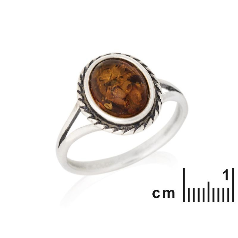 Anello ambra cognac, per racchiudere i tuoi ricordi — foto 2