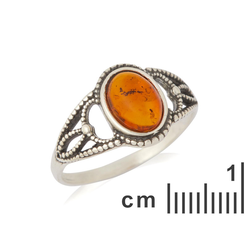 Anello ambra cognac, per raccontare la tua storia — foto 2