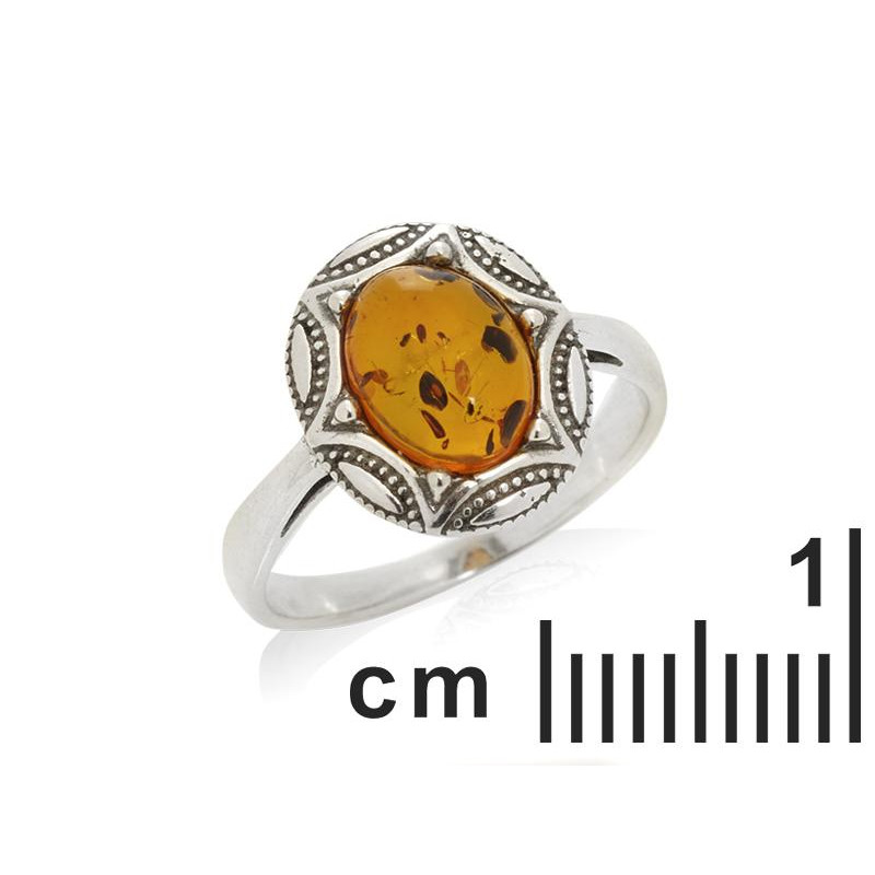 Anello ambra cognac Mar Baltico, per custodire i ricordi — foto 2