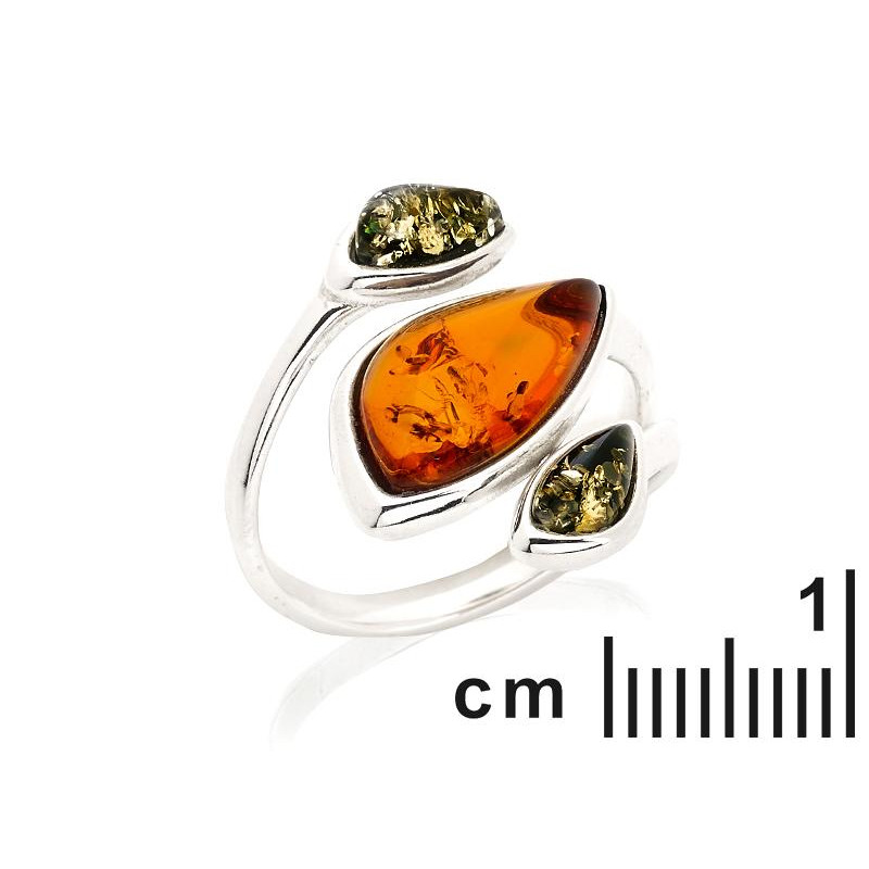 Anello multietterna ambra, per raccontare la tua storia — foto 2