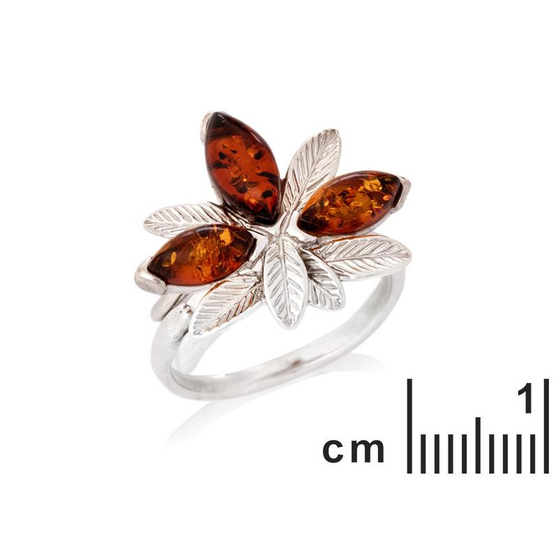 Anello ambra cognac, per evocare i mari del passato — foto 2