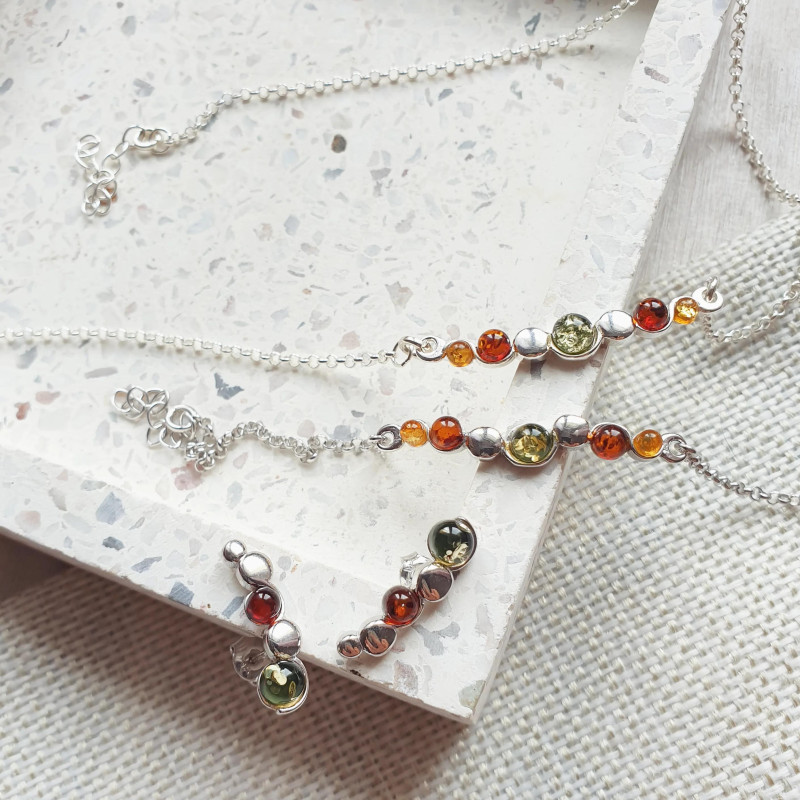Collana ambra cognac, per raccontare la tua storia — foto 3