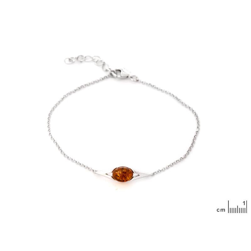 Bracciale ambra cognac, trascendi il tempo — foto 2