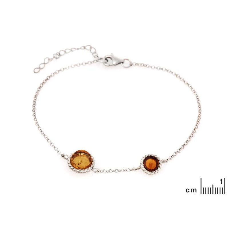 Bracciale ambra cognac, per evocare ricordi dolci — foto 2