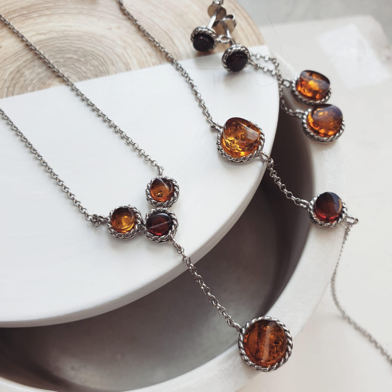 Bracciale ambra cognac, per evocare ricordi dolci — foto 3
