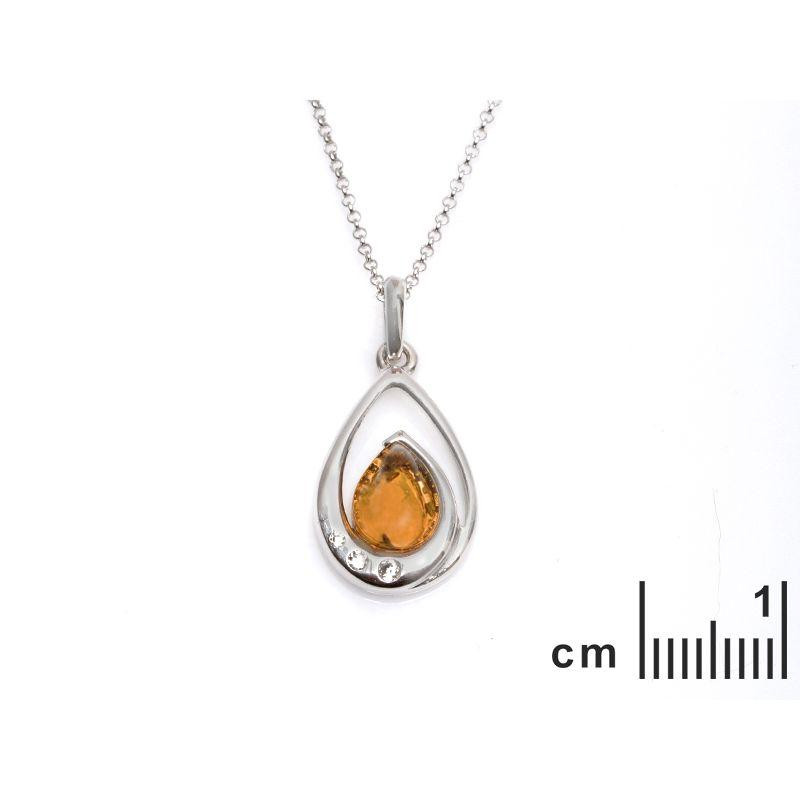 Collana ambra e cristalli Swarovski, per racchiudere il passato — foto 2