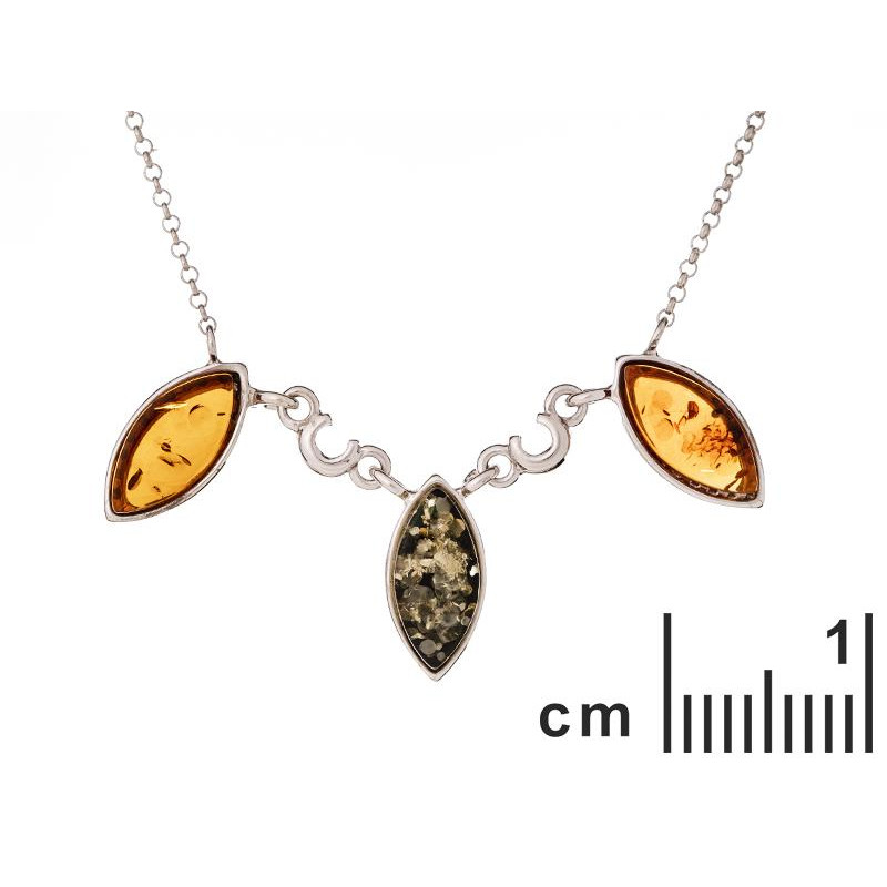 Collana ambra multicolore, per portare la natura nel cuore — foto 2