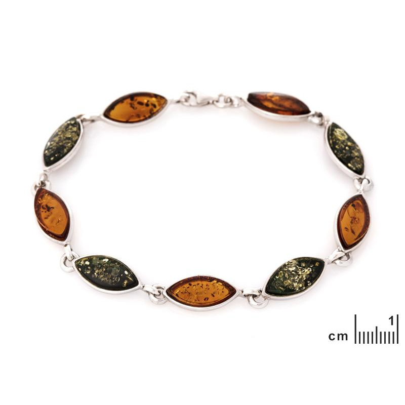 Bracciale ambra multicolore, per catturare i tuoi sogni — foto 2