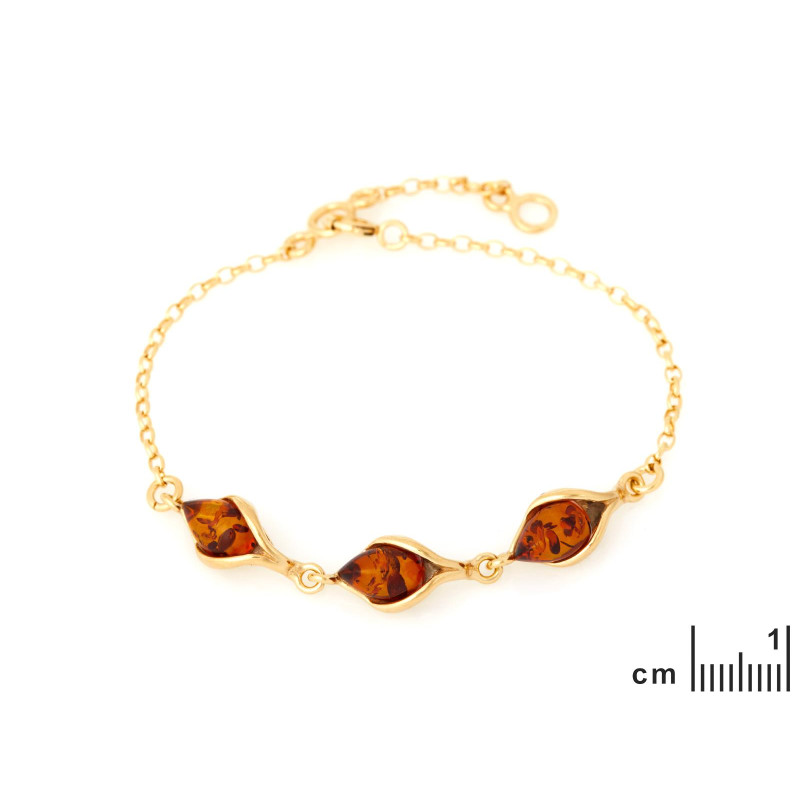 Bracciale ambra cognac, per evocare i momenti migliori — foto 2