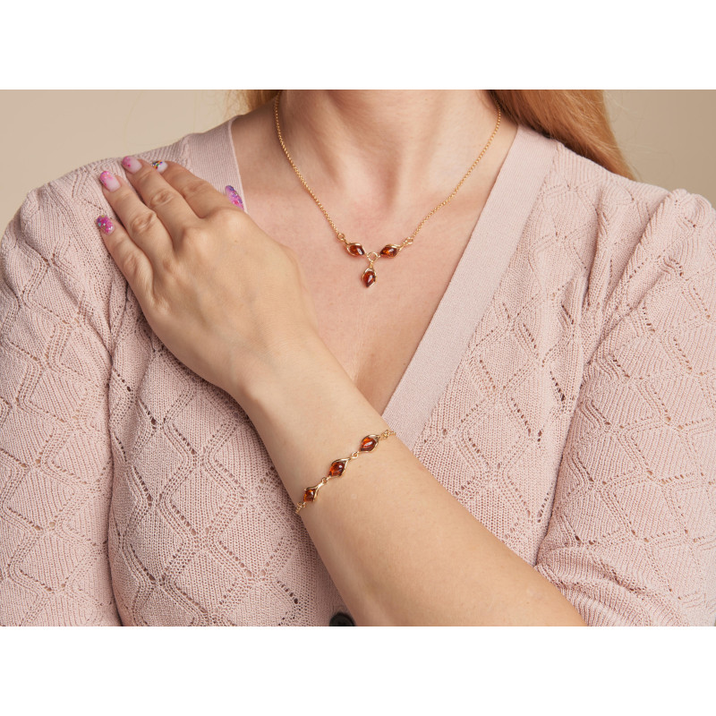 Bracciale ambra cognac, per evocare i momenti migliori — foto 3