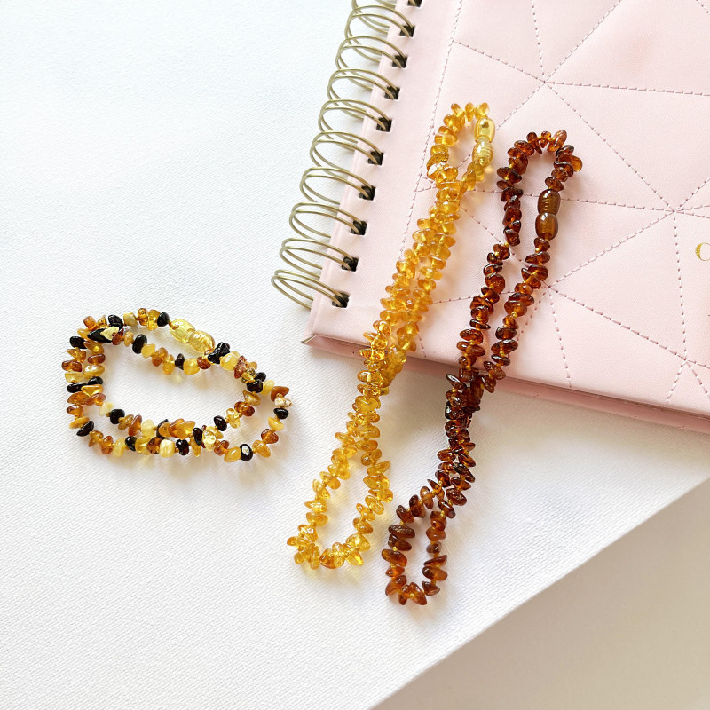Collana ambra multicolore, per tenere lontane le paure — foto 3