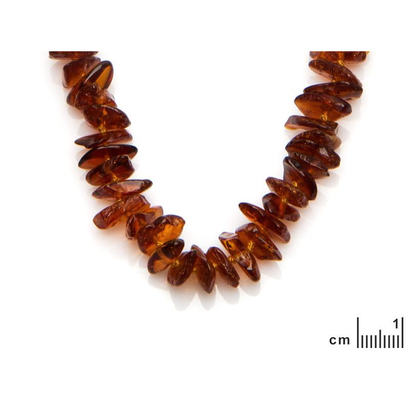 Collana ambra cognac, per evocare i mari antichi — foto 2