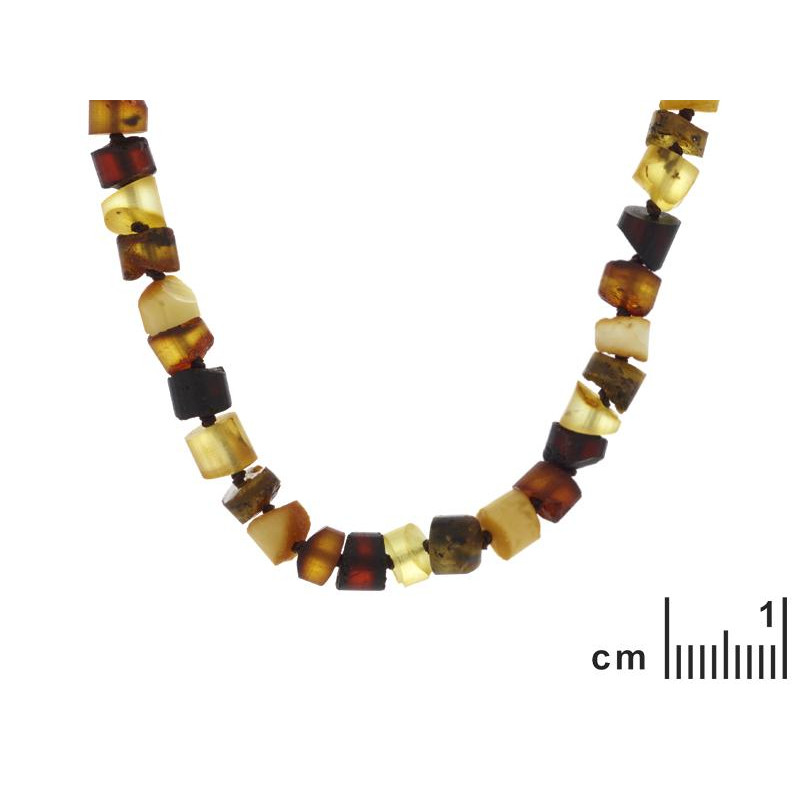 Collana ambra multicolore, per trascinarsi avanti nel tempo — foto 2
