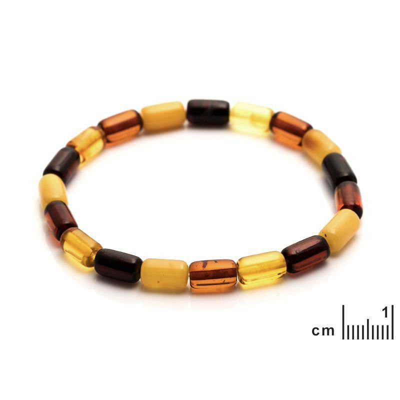 Bracciale ambra multicolore, per custodire i tuoi ricordi — foto 2